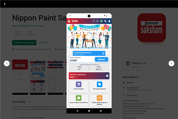 Nippon Paint Saksham 2.0